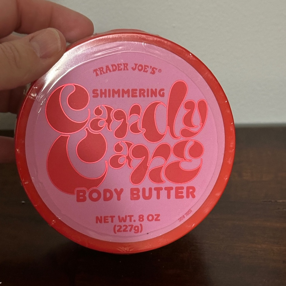 NEW - never opened Trader Joe's Candy Cane Body Butter